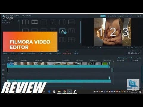 Filmora editing software, free download