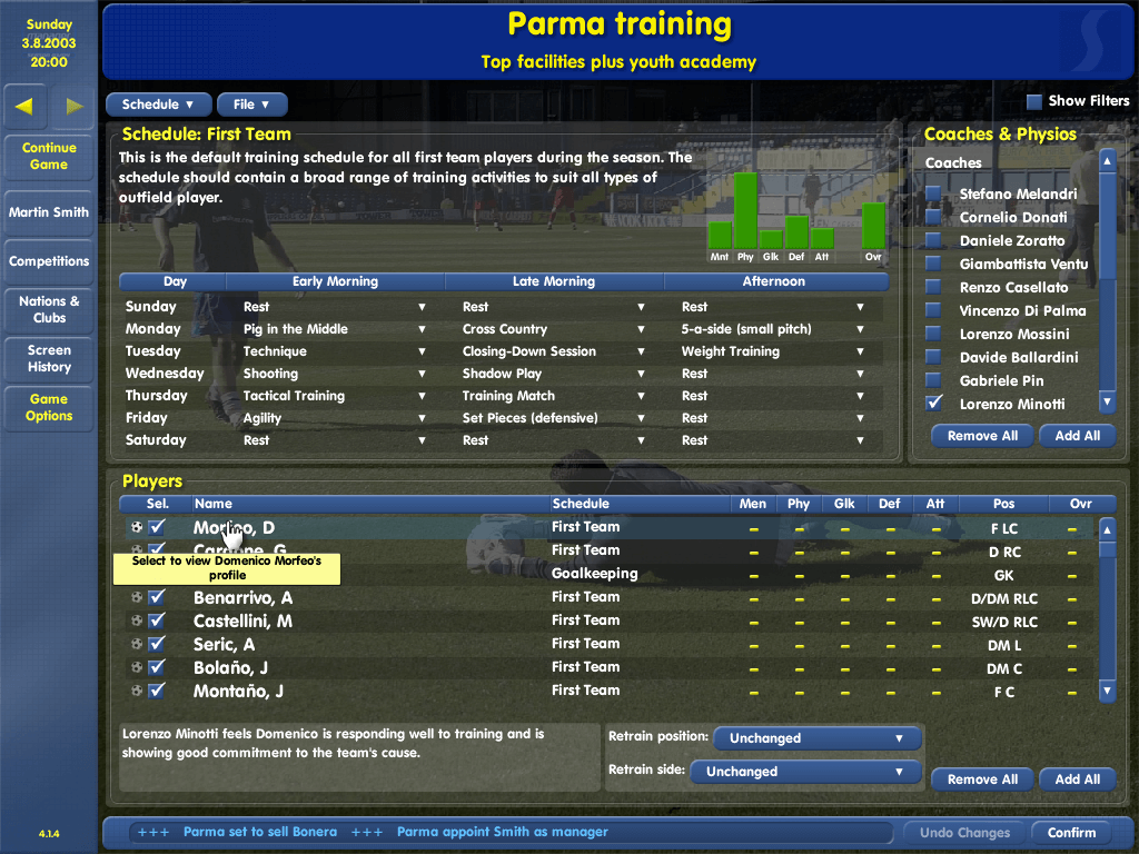 Championship manager 03 04 patch 4.1 5
